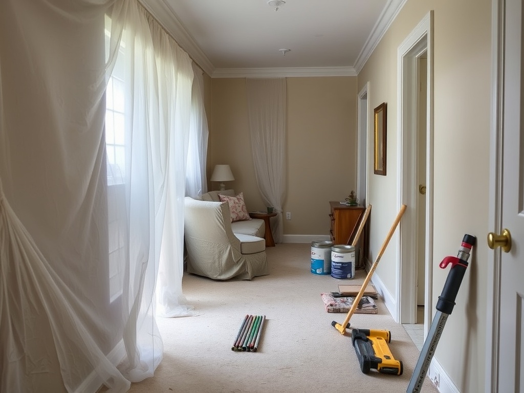 Whole-home renovation sequencing for occupied houses