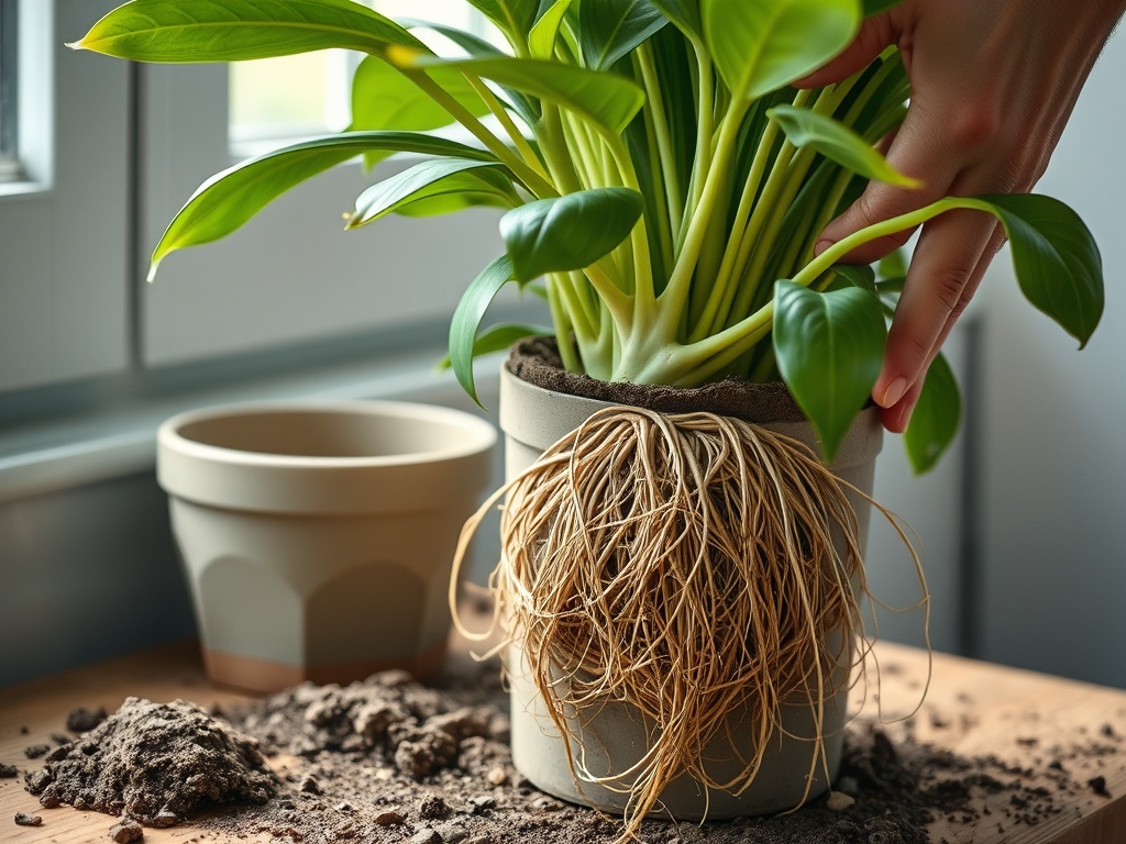How to Save a Root-Bound Houseplant