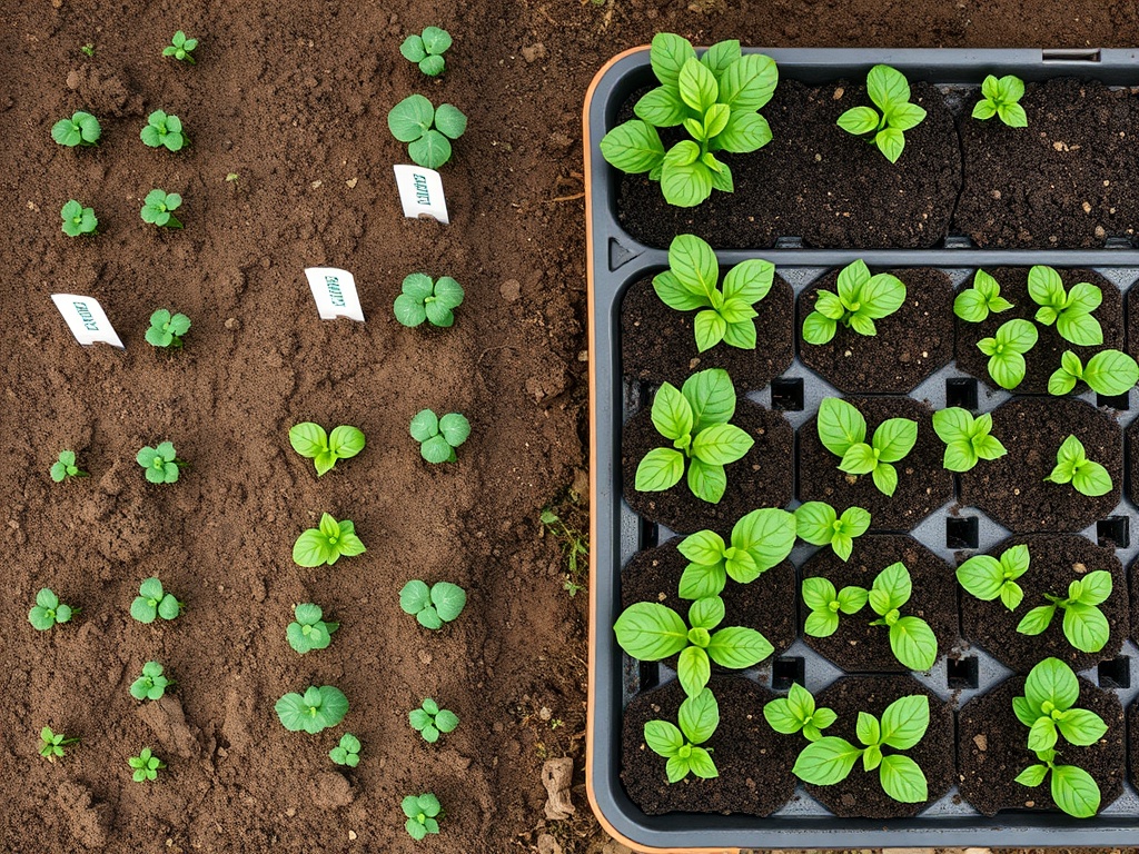 Direct Sowing vs Transplanting: Which Crops Do Better?