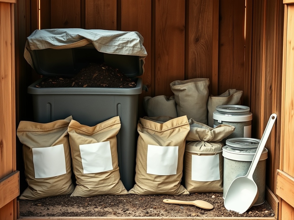 How to Store Compost and Soil Amendments Properly